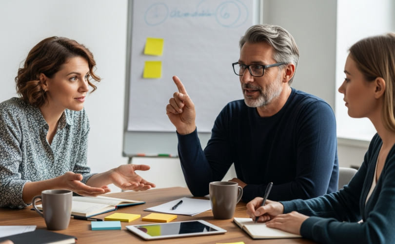 hatékony kommunikáció technikák workshop: facilitátor és résztvevők aktív figyelme